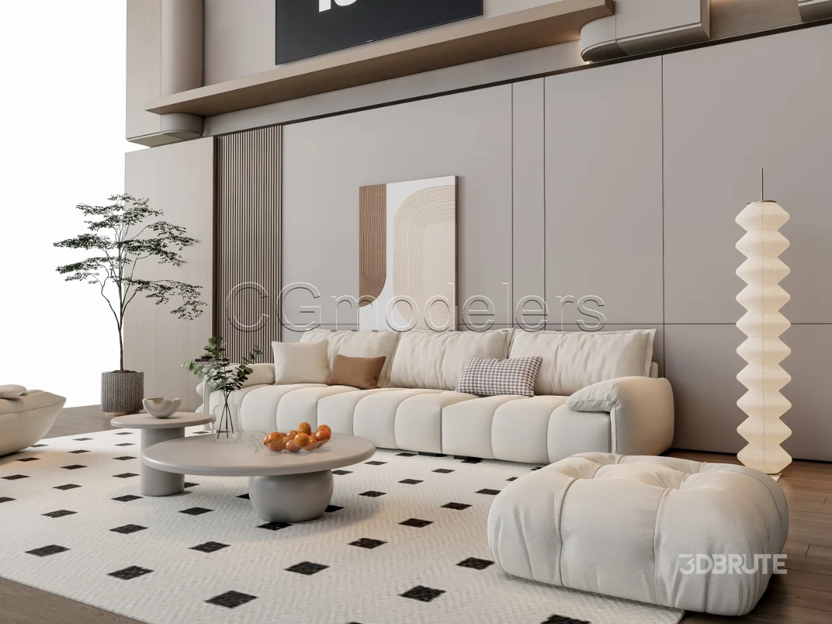 MODERN LUXURY LIVING ROOM SET 10 Image 21