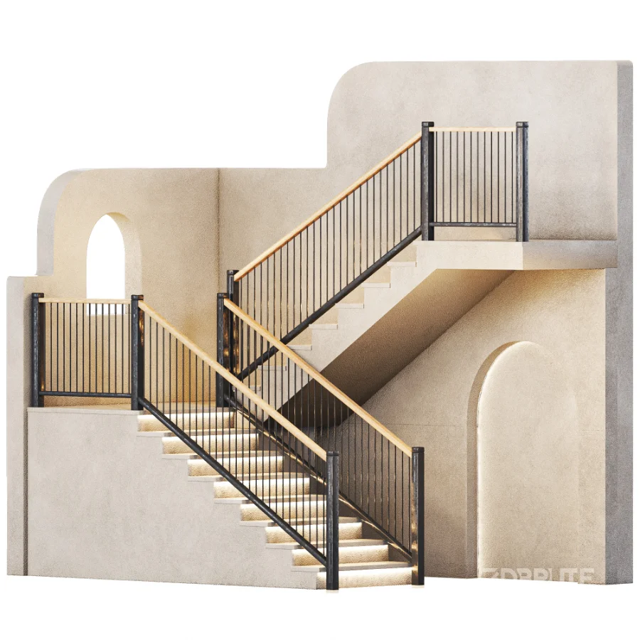 stairs 04 mediterraneo U type stairs Image 2