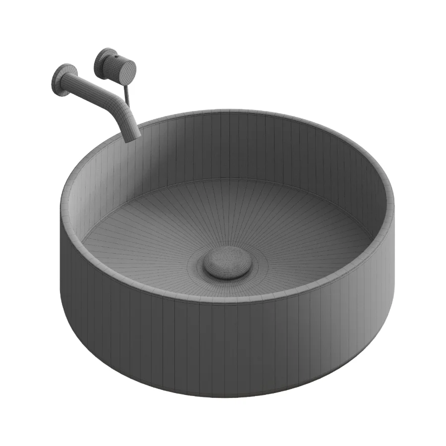 Pink Countertop Sink Image 2