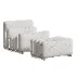 Additional System Armchair with Footstool - Thumbnail 2