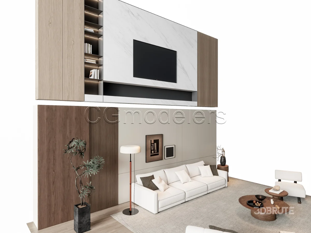 MODERN LUXURY LIVING ROOM SET 8 Image 6