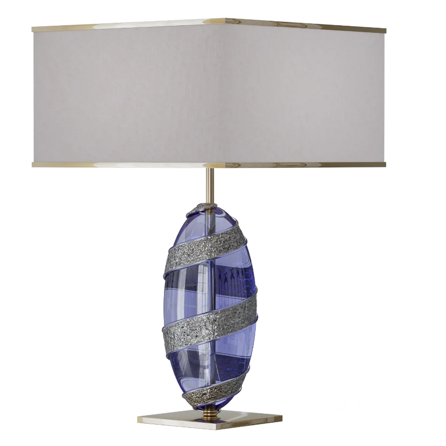 Brahma lamp light blue and red Image 4