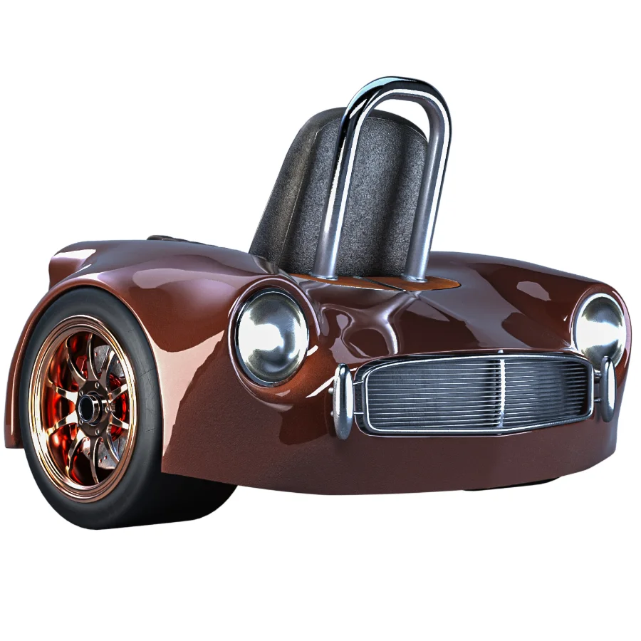 Retro Drive Lounge Chair Image 5