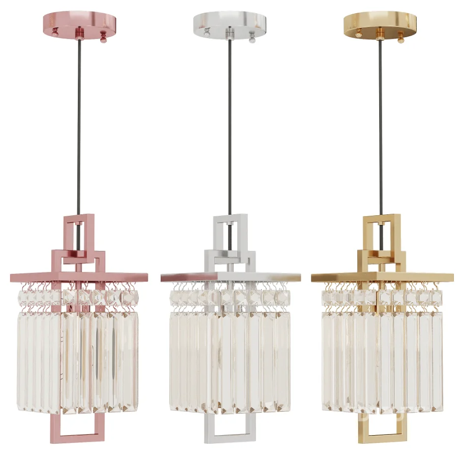Modern Gold Pendant Light Image 1