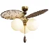 Vintage Floral Disc Ceiling Light - Thumbnail 1