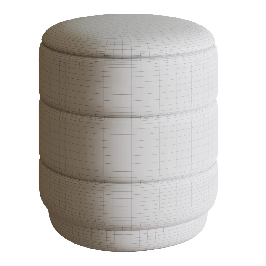 Storage Pouf with Lid Image 2