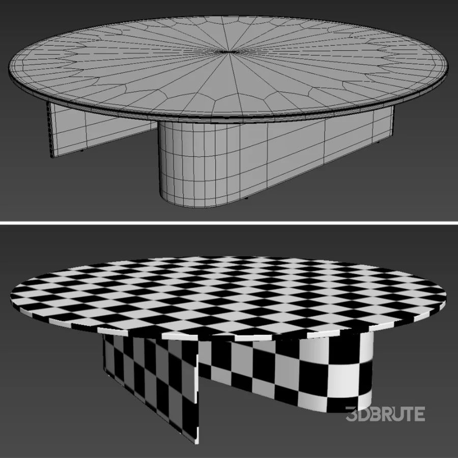 Bender Round Coffee Table 02 Image 1