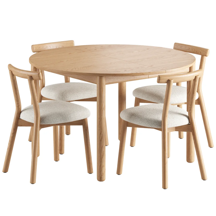 Ulka Chair Heidi Round Table Image 1