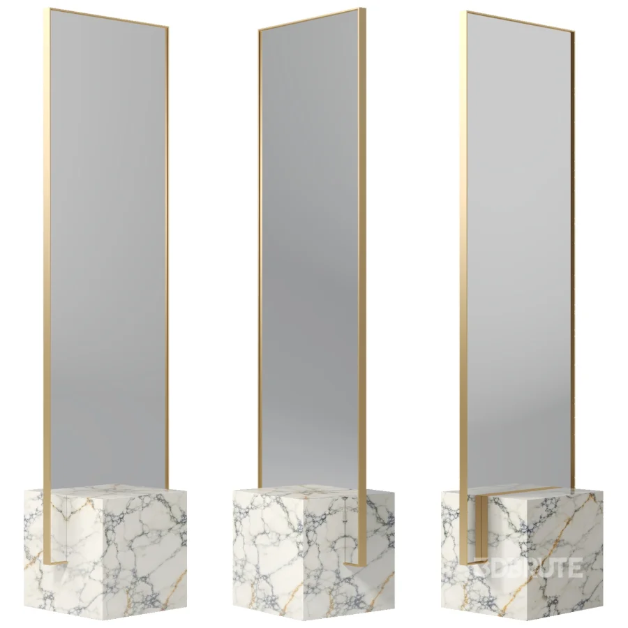 Slash Standing Mirror | Carlyle Collective Image 1