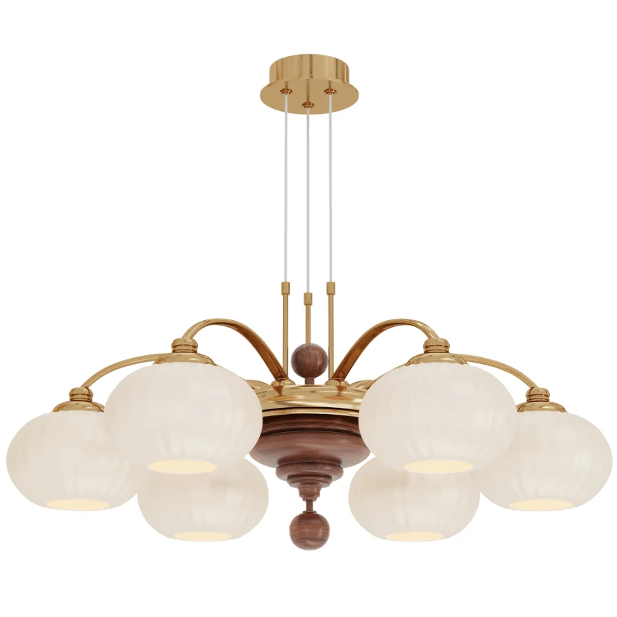 Golden Harvest Chandelier Image 1