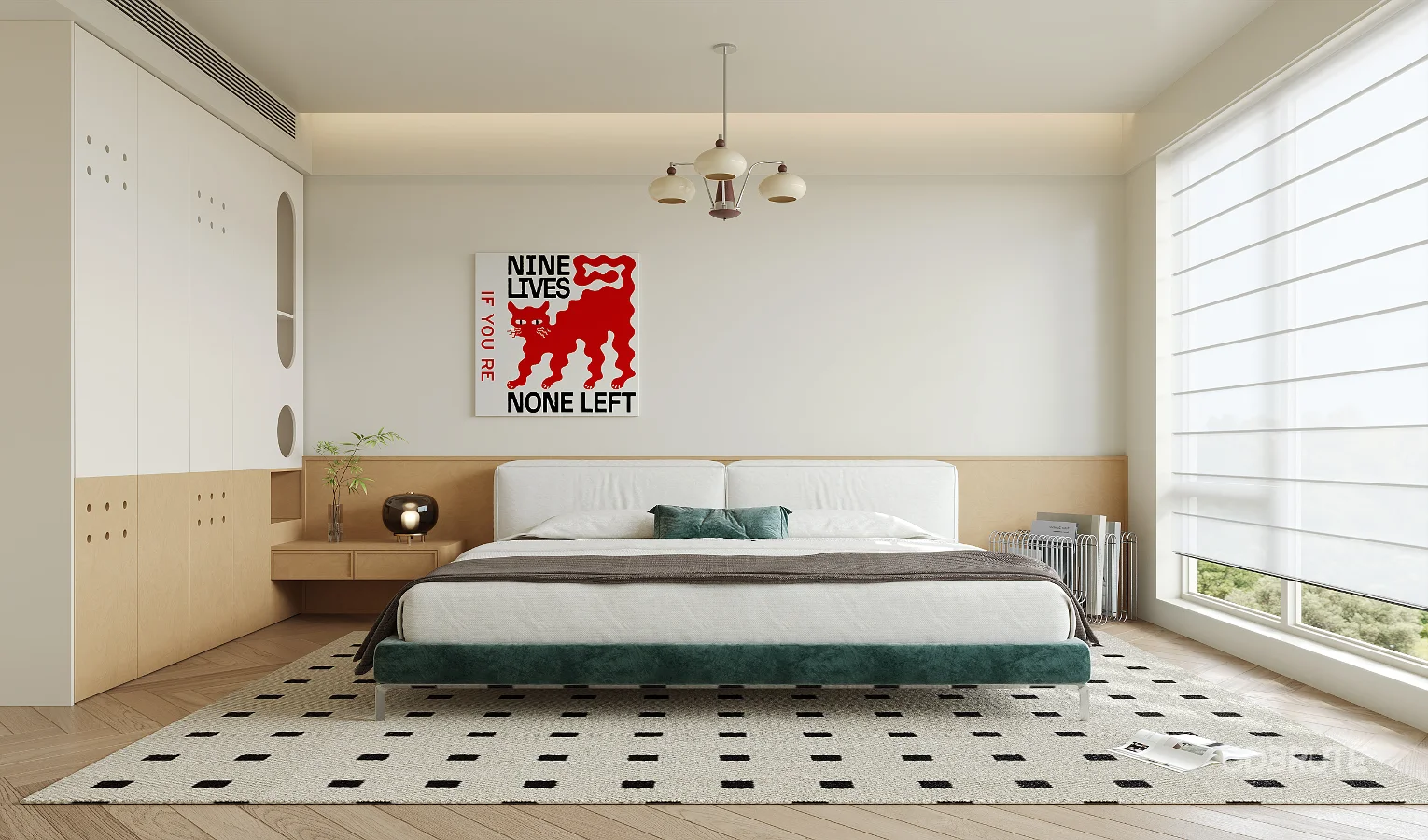 Modern bedroom Image 1