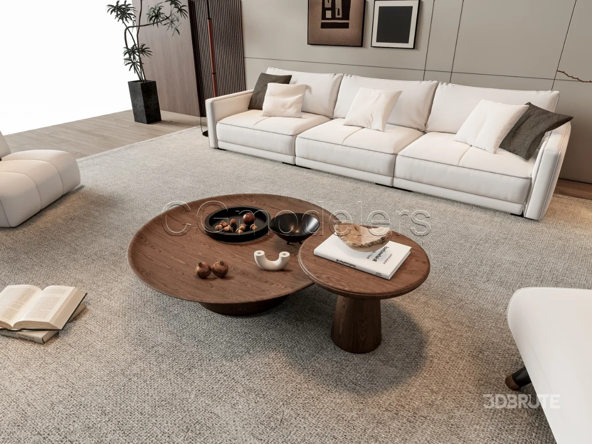 MODERN LUXURY LIVING ROOM SET 8 Image 9