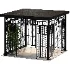 Outdoor Gazebo Metal Pavilion Structure - Thumbnail 1