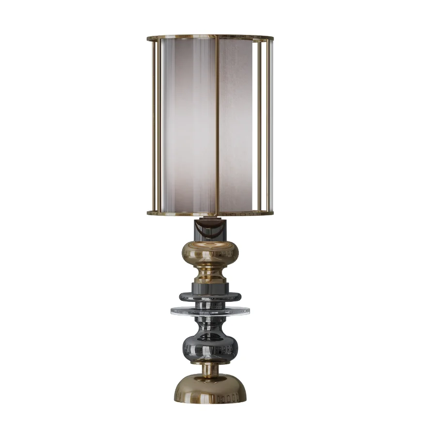 Sigma L2 CL2088 Gold Majolica Table Lamp Image 4