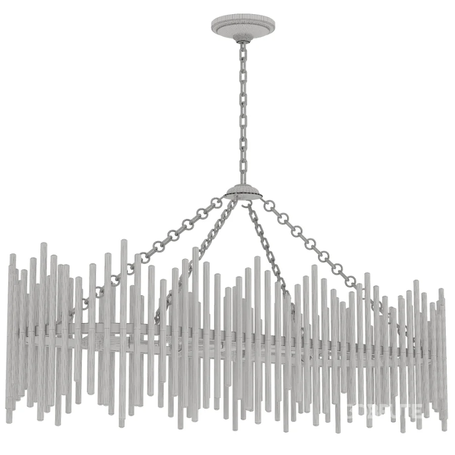 Eliza Oval Chandelier Image 4