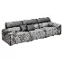 Modern Three Seater Sofa 02 - Thumbnail 3
