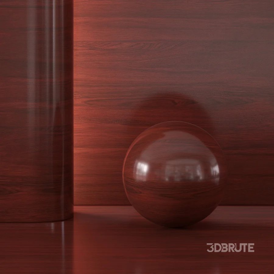 Mahogany Wood Material 01 Image 4