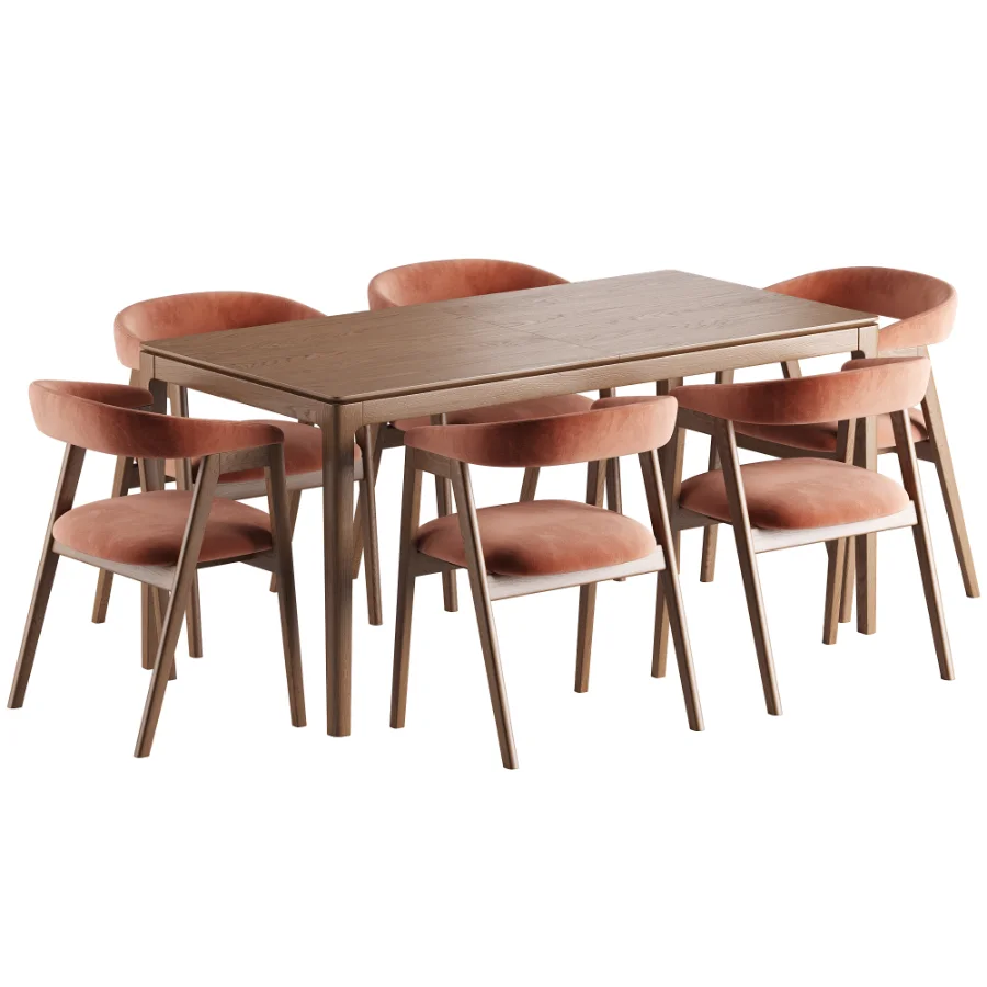 Trevor Chair Milford Table Image 4