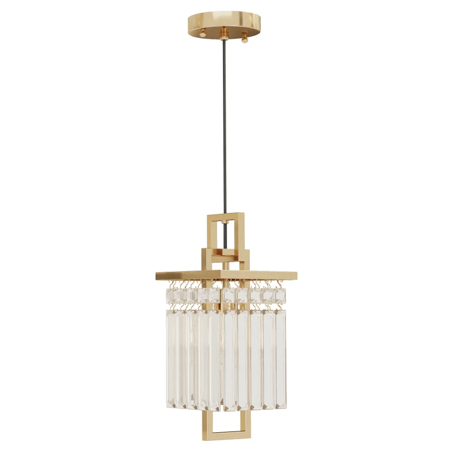 Modern Gold Pendant Light Image 4