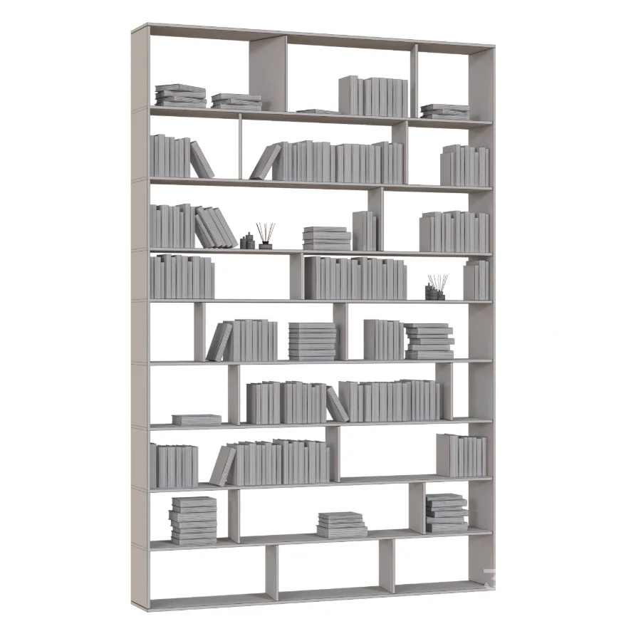 Bookshelf with Books Image 1