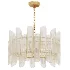 Light Crystal Clear Glass Tubes Chandelier - Thumbnail 1