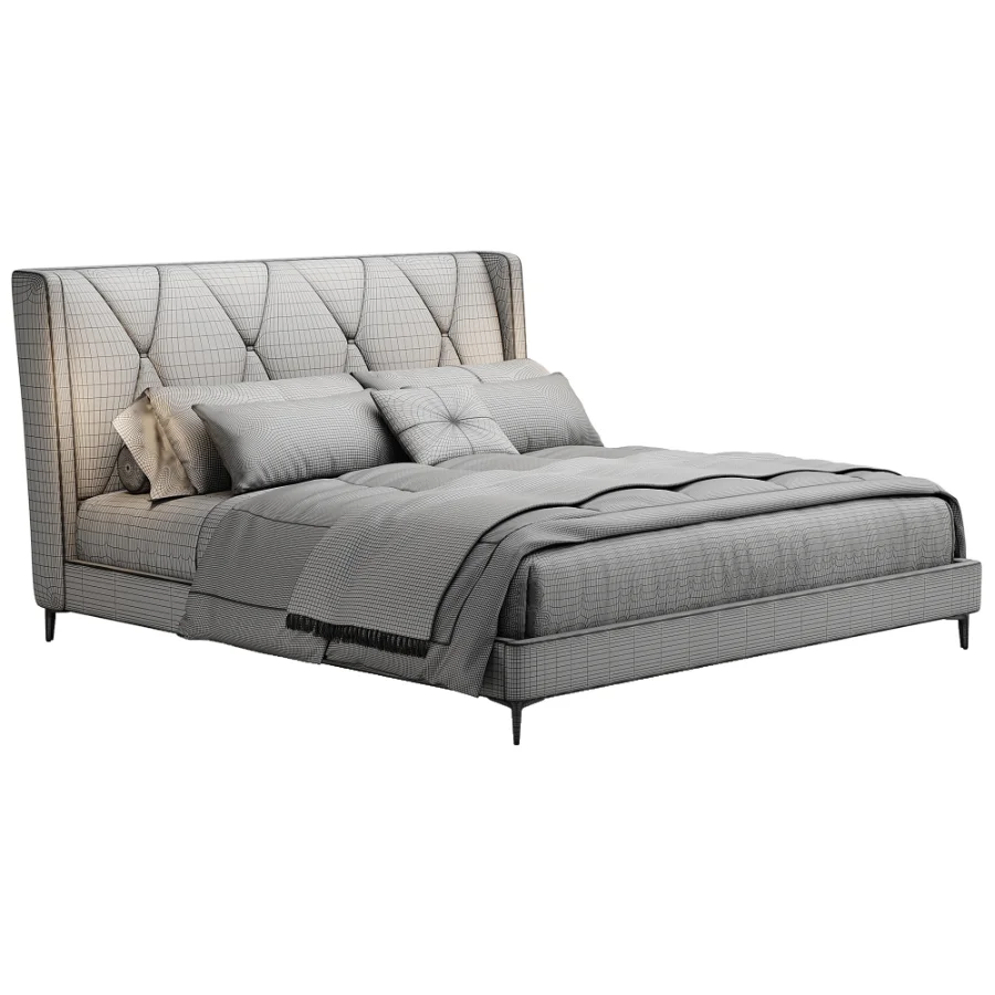 Scandinavian double bed 11 Image 3