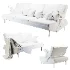 Mid Century ZigZag Lounge Set - Thumbnail 1