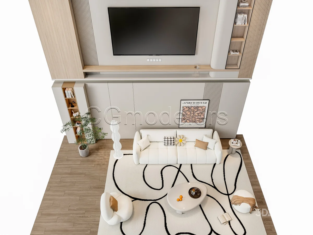 MODERN LUXURY LIVING ROOM SET 5 Image 15