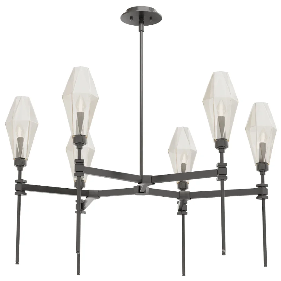 Aalto Flat Bronze Chandelier Image 3