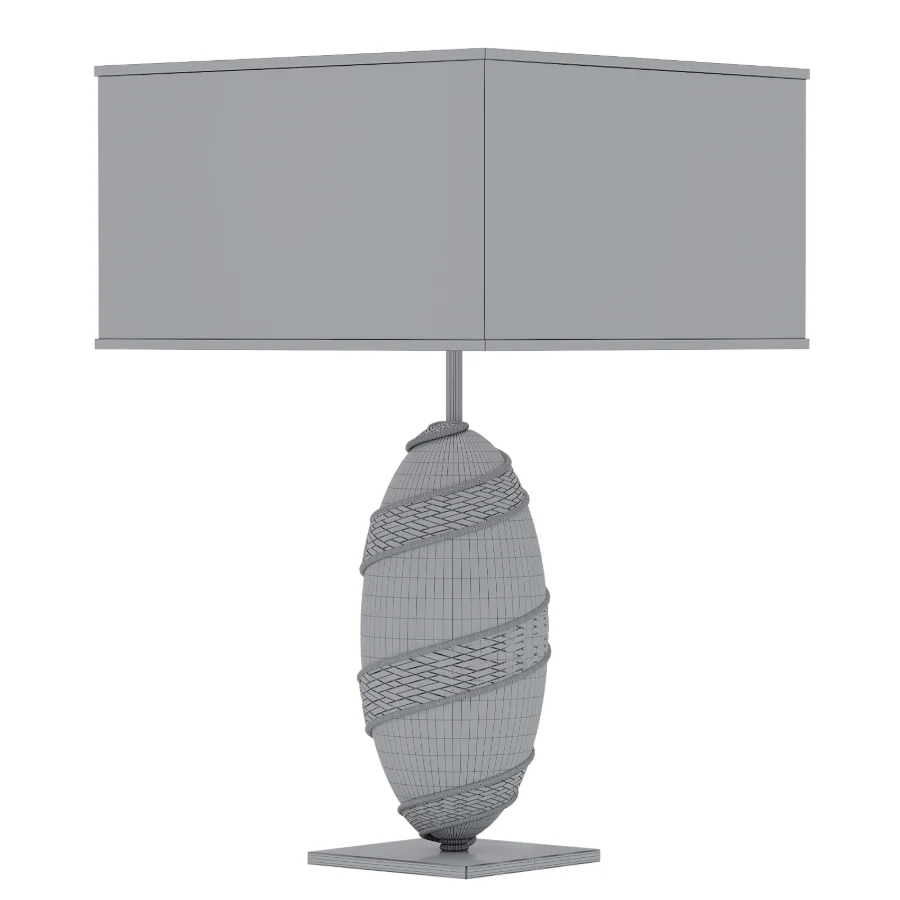 Brahma lamp light blue and red Image 1