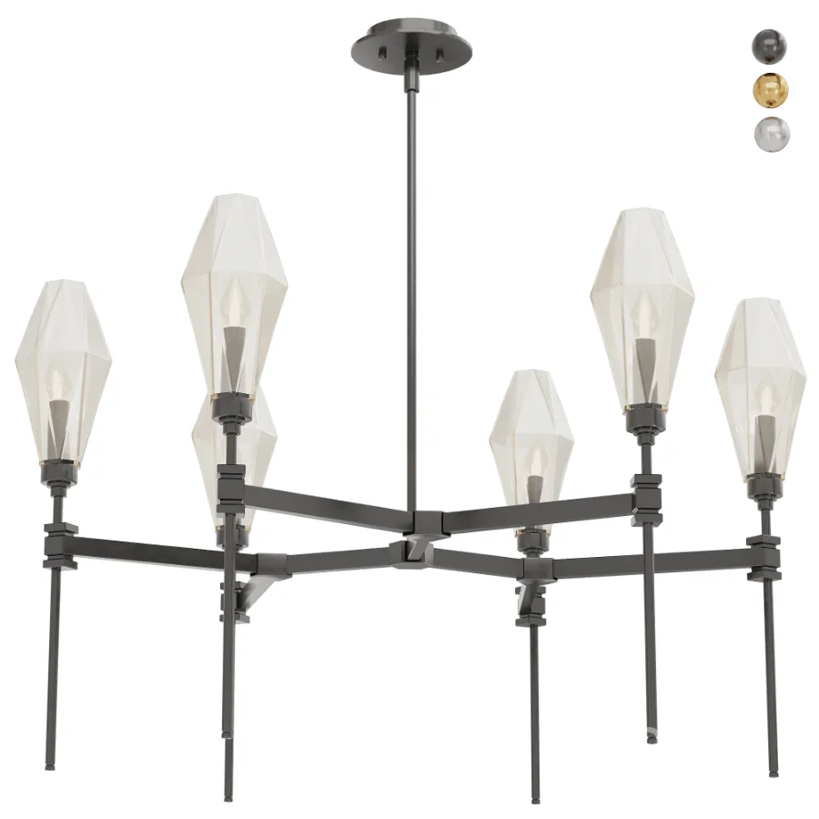 Aalto Flat Bronze Chandelier Image 8