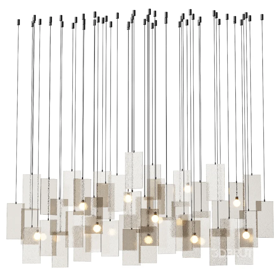 Irregular Propellor Cumulus Chandelier Image 4