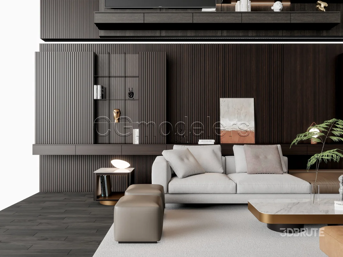 MODERN LUXURY LIVING ROOM SET 16 Image 6