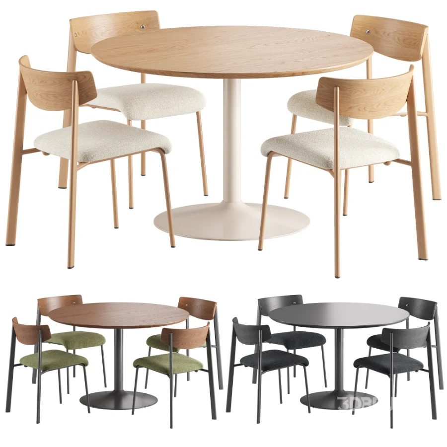 Nadia Chair Menorca Table Image 1