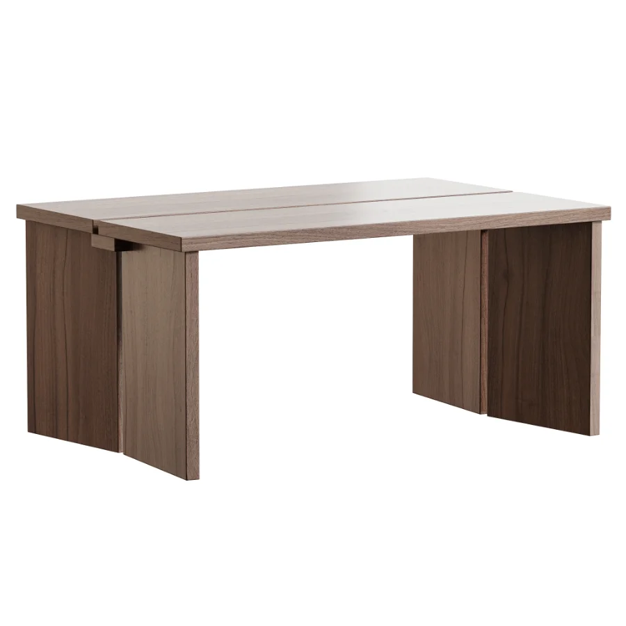 Amad oak wood coffee tables Image 5