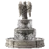 Fountain Collection 01 – Classic Marble Angel Fountain with Water - Thumbnail 4