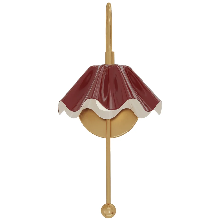 Brass Wall Sconce Image 2