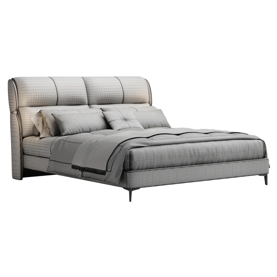 Scandinavian double bed 10 Image 3