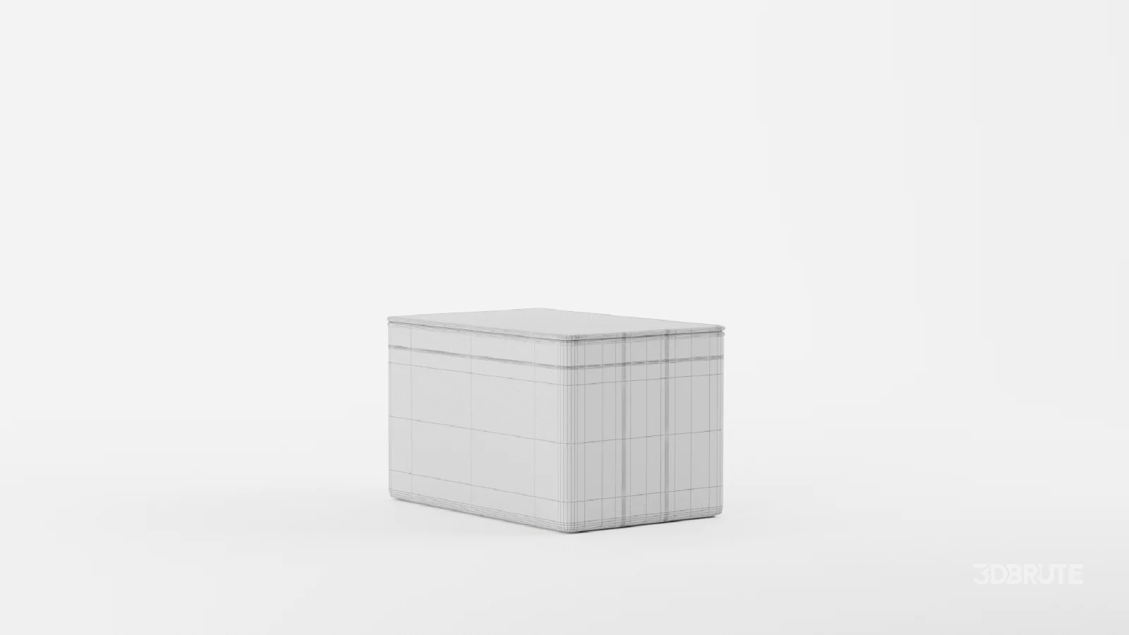 Modern Weave Lidded Storage Basket Image 5