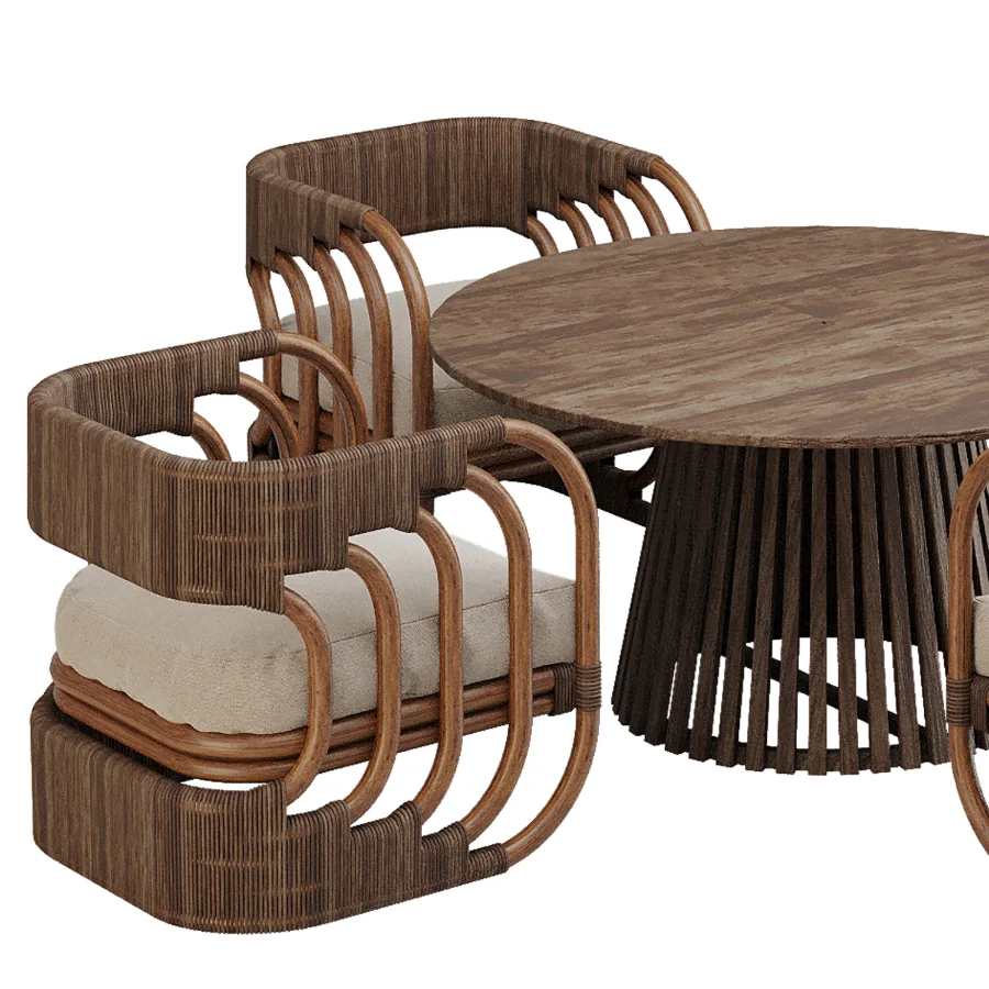 Dinning chair and table376 Image 4