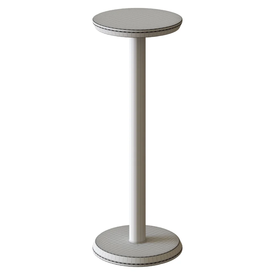 Blaze Side Table, Graphite / Champagne Image 3