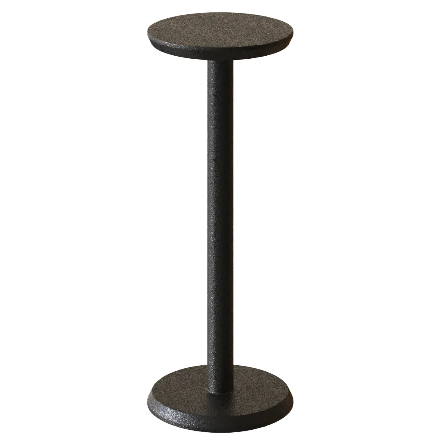 Blaze Side Table, Graphite / Champagne Image 2