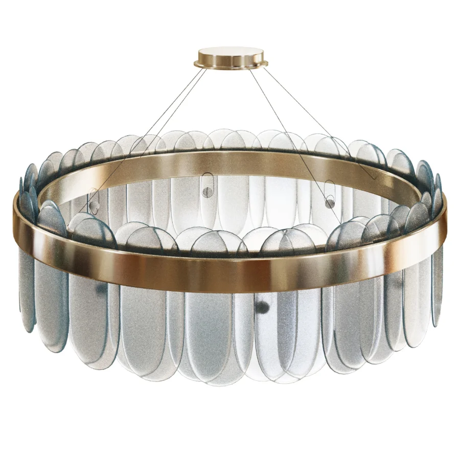 Bella Luce Smoke Chandelier Image 1