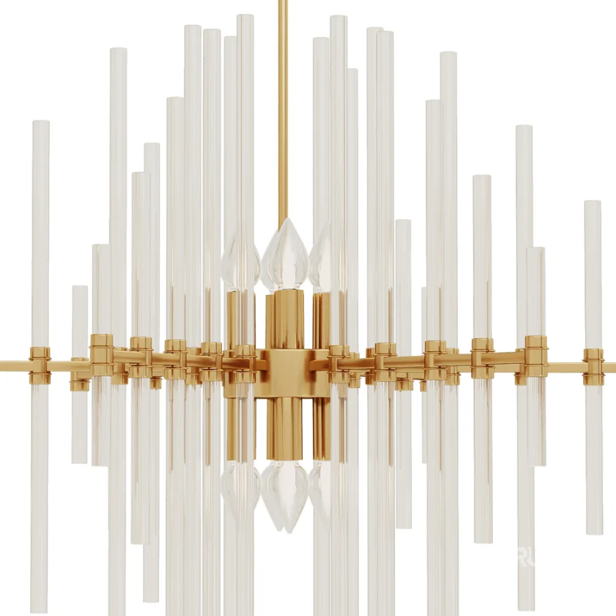 Sienna crystal rod pendant Image 9
