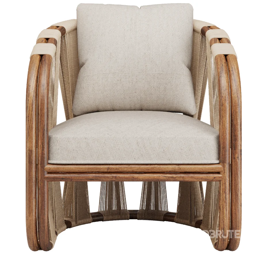Shanaya Rattan Arm Chair Image 2