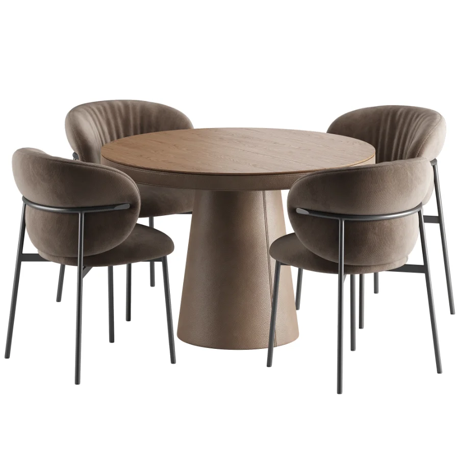 Rutte Flow Chair Lagen Dining Table Image 6