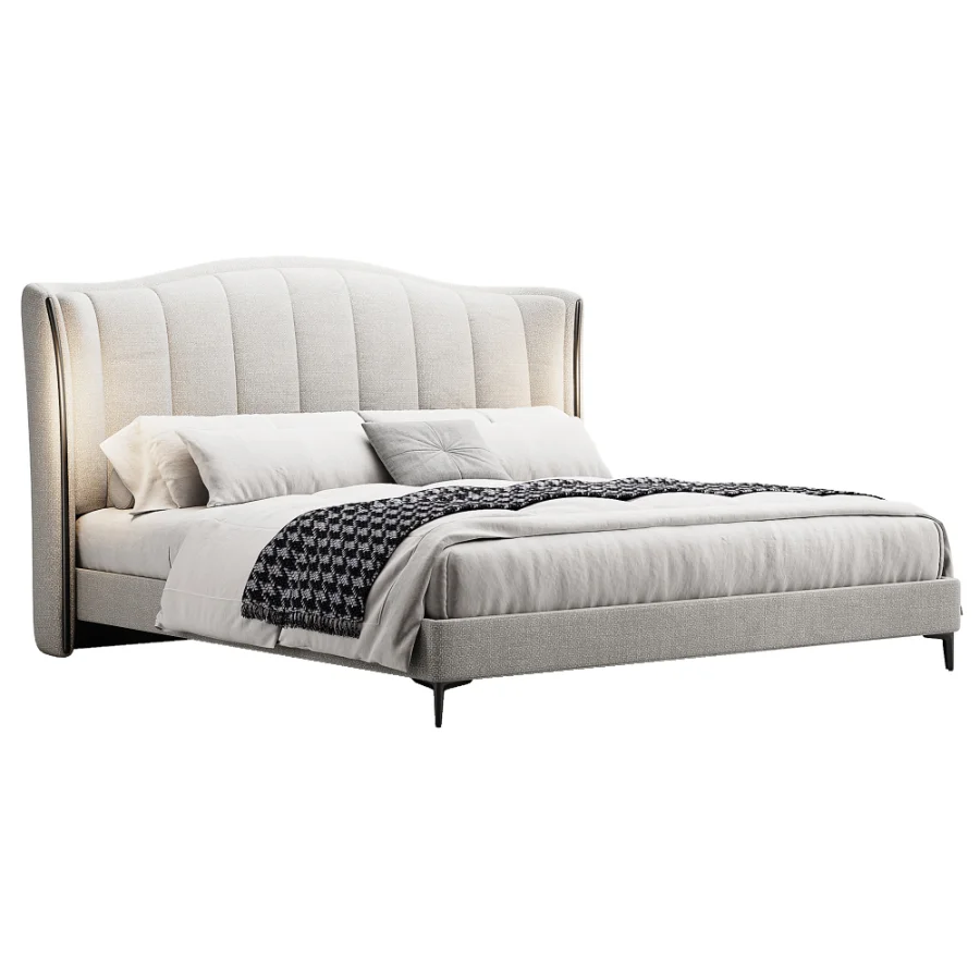 Scandinavian double bed 07 Image 3