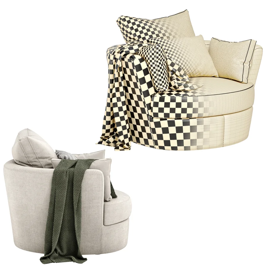 Molly swivel armchair Image 1