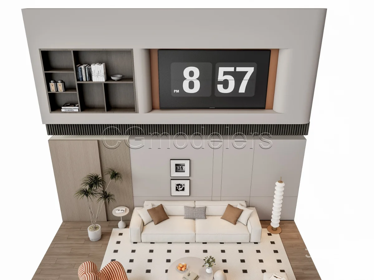MODERN LUXURY LIVING ROOM SET 12 Image 11
