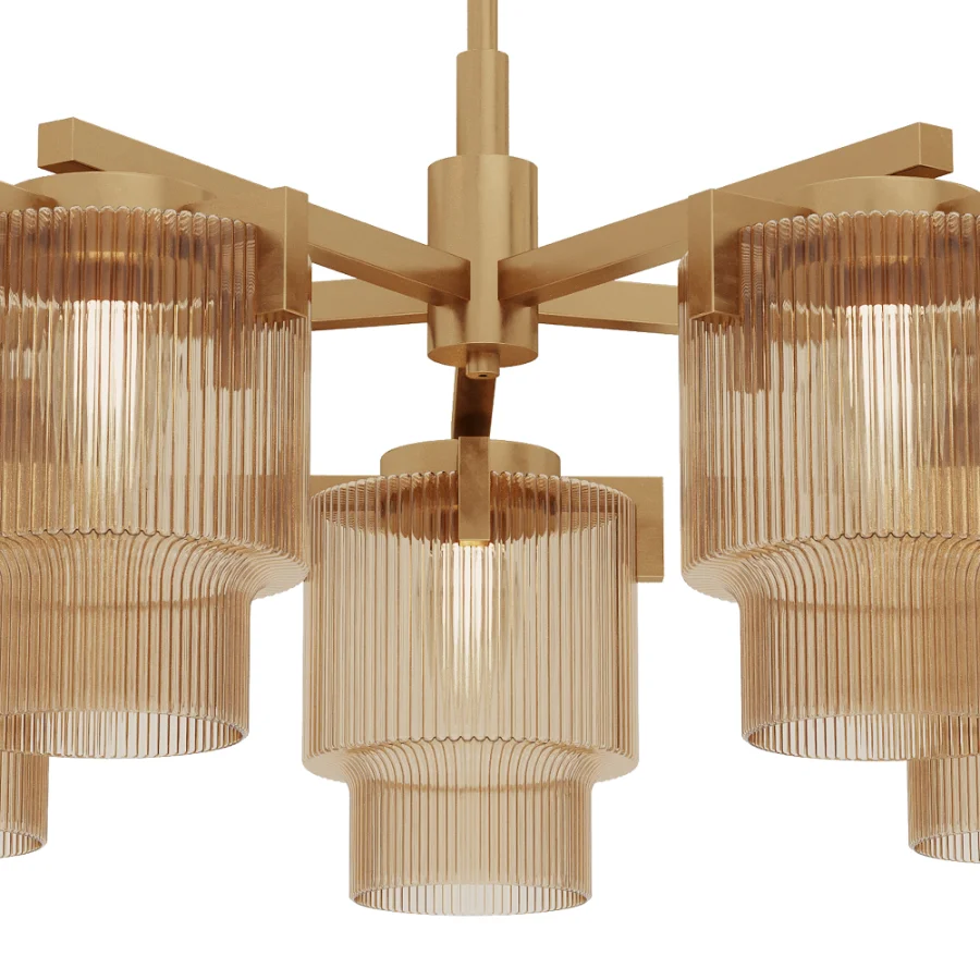 Hunter Light Chandelier Image 3